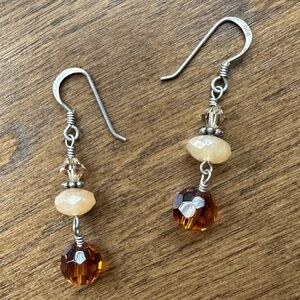 🎉HP 🦋 2/$10 - Earrings - Handmade - Brown/Tan